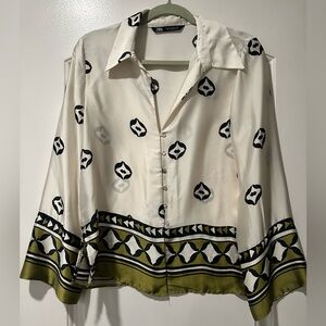 Zara Silk Shirt